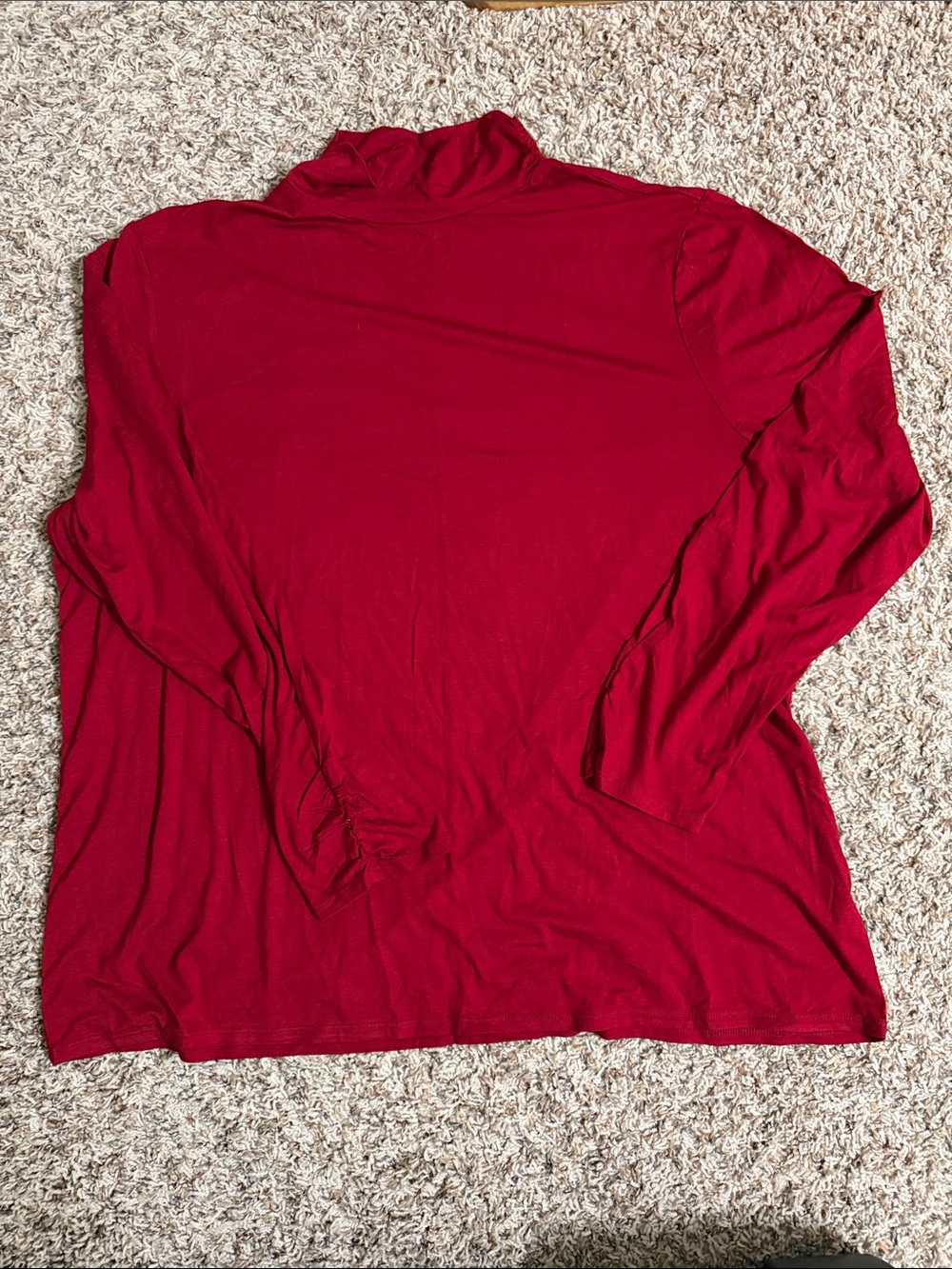 Chico’s ultimate tee long sleeve in red